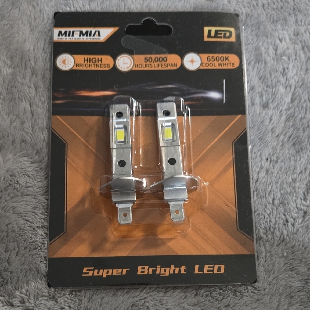 MIFMIA SUPER BRIGHT M6-H1 LED COOL WHITE 6500K HEADLIGHTS